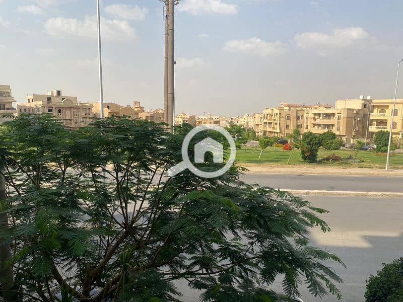 شقة للايجار فيو حديقة النرجس فيلات