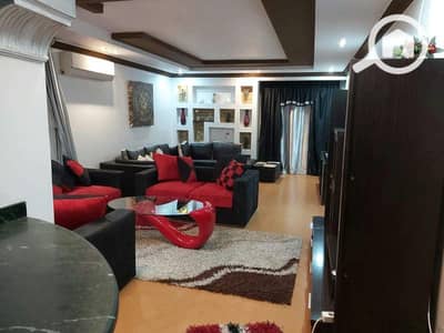 3 Bedroom Apartment for Rent in Zahraa Al Maadi, Cairo - شقة للايجار مفروشة بالشطر السابع فيو حديقة