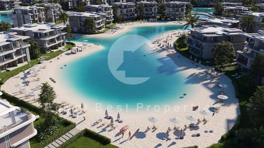شاليه 1 غرفة نوم للبيع في الساحل الشمالي، مطروح - properties in Koun Ras El Hikma. jpg