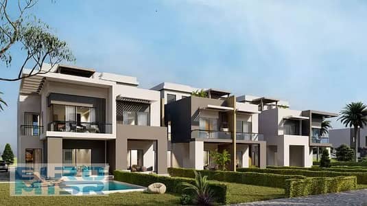 4 Bedroom Townhouse for Sale in New Cairo, Cairo - إطلالة-وحدات-هايد-بارك-التجمع. jpg