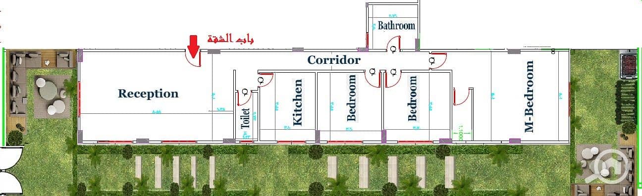 8 شقة 205م بحديقة 120م. jpg