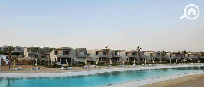 4 Bedroom Twin House for Sale in Ain Sukhna, Suez - توين هاوس للبيع فى ازها العين السخنه متشطب بالتكييفات