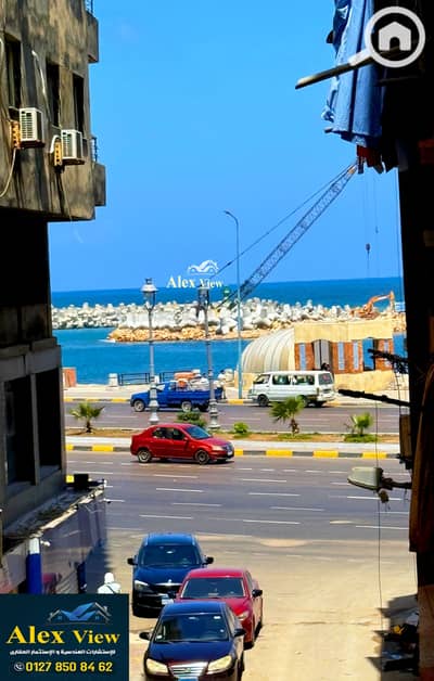 شقة 3 غرف نوم للايجار في لوران، الإسكندرية - للايجار اليومي شقه مفروشه علي البحر بجوار فندق المحروسه