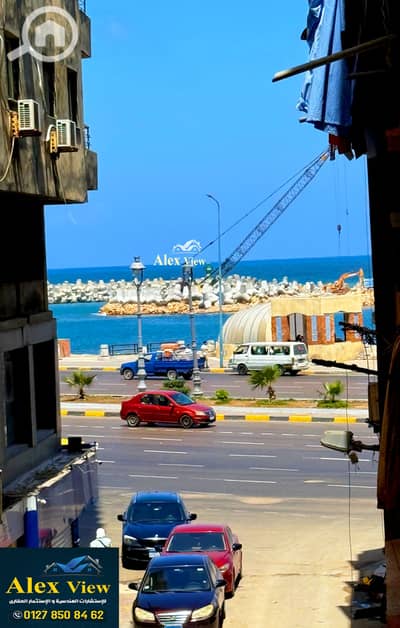 فلیٹ 2 غرفة نوم للايجار في لوران، الإسكندرية - للايجار اليومي شقه مفروشه علي البحر في السرايا بجوار فندق المحروسه