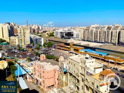 شقة 3 غرف نوم للبيع في سيدي جابر، الإسكندرية - للبيع شقه مرخصه علي الترام أمام محطه سيدي جابر مباشره بمساحه 150م صافي