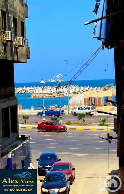 3 Bedroom Apartment for Sale in Laurent, Alexandria - للبيع شقه مرخصه علي البحر في السرايا بجوار فندق المحروسه