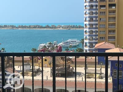 شاليه 2 غرفة نوم للايجار في الساحل الشمالي، مطروح - شالية للايجار مارينا 3 بورتو مارينا الساحل الشمالى Porto Marina