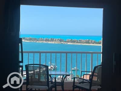 شاليه 2 غرفة نوم للايجار في الساحل الشمالي، مطروح - بورتو مارينا شالية للايجار مارينا 3 الساحل الشمالى Porto Marina