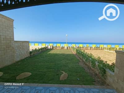 3 Bedroom Chalet for Sale in North Coast, Matruh - الساحل الشمالى شاليه اول صف بحر قريه بدر للبيع