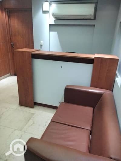 مکتب  للايجار في المهندسين، الجيزة - مكتب مفروش هاى لوكس مكيف شارع سوريا