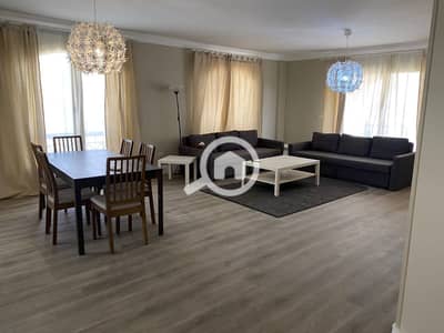 3 Bedroom Flat for Rent in New Cairo, Cairo - شقة 230 متر مفروشة بالكامل ومكيفة بكمبوند مارفل سيتى - التجمع الخامس
