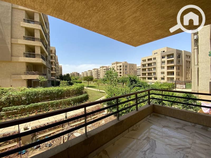 شقة185م سوبر لوكس بالمطبخ والتكيفات بكمبوند ذا سكوير - التجمع الخامس
