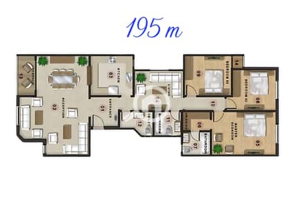 3 Bedroom Apartment for Sale in Sheikh Zayed, Giza - Copie de لتظبيط الصور. png