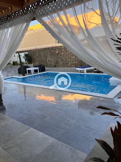 2 Bedroom Villa for Rent in Hurghada, Red Sea - فيلا بحمام سباحة خاص للإيجار اليومي في الغردقة