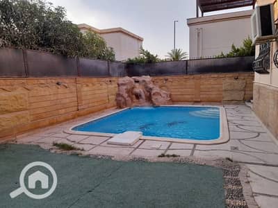 5 Bedroom Villa for Rent in New Cairo, Cairo - فيلا مستقلة للإيجار مفروش بحمام سباحة في الرحاب