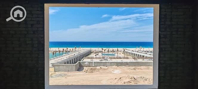4 Bedroom Chalet for Sale in North Coast, Matruh - junior chalet hacienda blue with 500K down payment over 12 years ! 18M