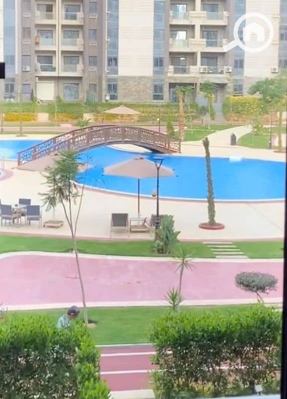 شقه للبيع بكمبوند الديار ريزيدنس الفندقي علاندسكيب وحمامات السباحه