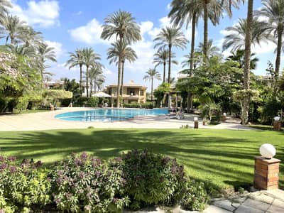 فیلا 4 غرف نوم للايجار في 6 أكتوبر، الجيزة - Luxury Standalone Villa by Ganat Alazizia compound – Newly renovated