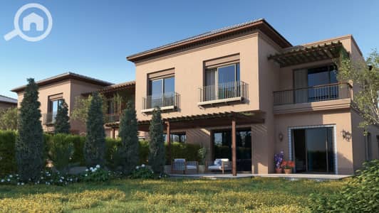 تاون هاوس 4 غرف نوم للبيع في الشيخ زايد، الجيزة - Town House-Back-03. jpg