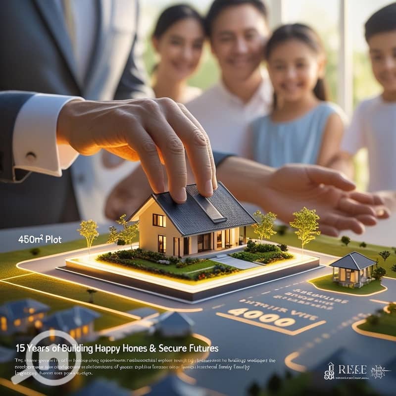 12 _A symbolic and inspiring image_ 'Quality Company' professional hands (elegant attire) are gently placing a miniature, beautifully crafted model of a dream family villa (with a small garden) onto a glowing 3D (1). jpg