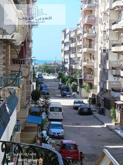 فلیٹ 2 غرفة نوم للبيع في النخيل، الإسكندرية - شقه مميزه للبيع في شاطئ النخيل على بعد خطوات من البحر 105 متر
