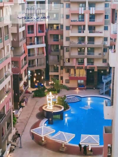 شقة 2 غرفة نوم للبيع في النخيل، الإسكندرية - شقه تطل على كمبوند للبيع في شاطئ النخيل تصلح السكن والأستثمار الجيد