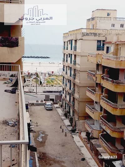 فلیٹ 2 غرفة نوم للبيع في النخيل، الإسكندرية - شقه خامس عماره من البحر مباشر للبيع في الإسكندرية شاطئ النخيل