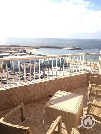 شقة 2 غرفة نوم للايجار في سيدي جابر، الإسكندرية - شقة الترا لوكس على البحر بسيتي سكوير الاسكندرية للايجار اليومي