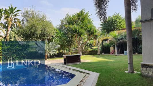 6 Bedroom Villa for Rent in New Cairo, Cairo - pool. jpeg
