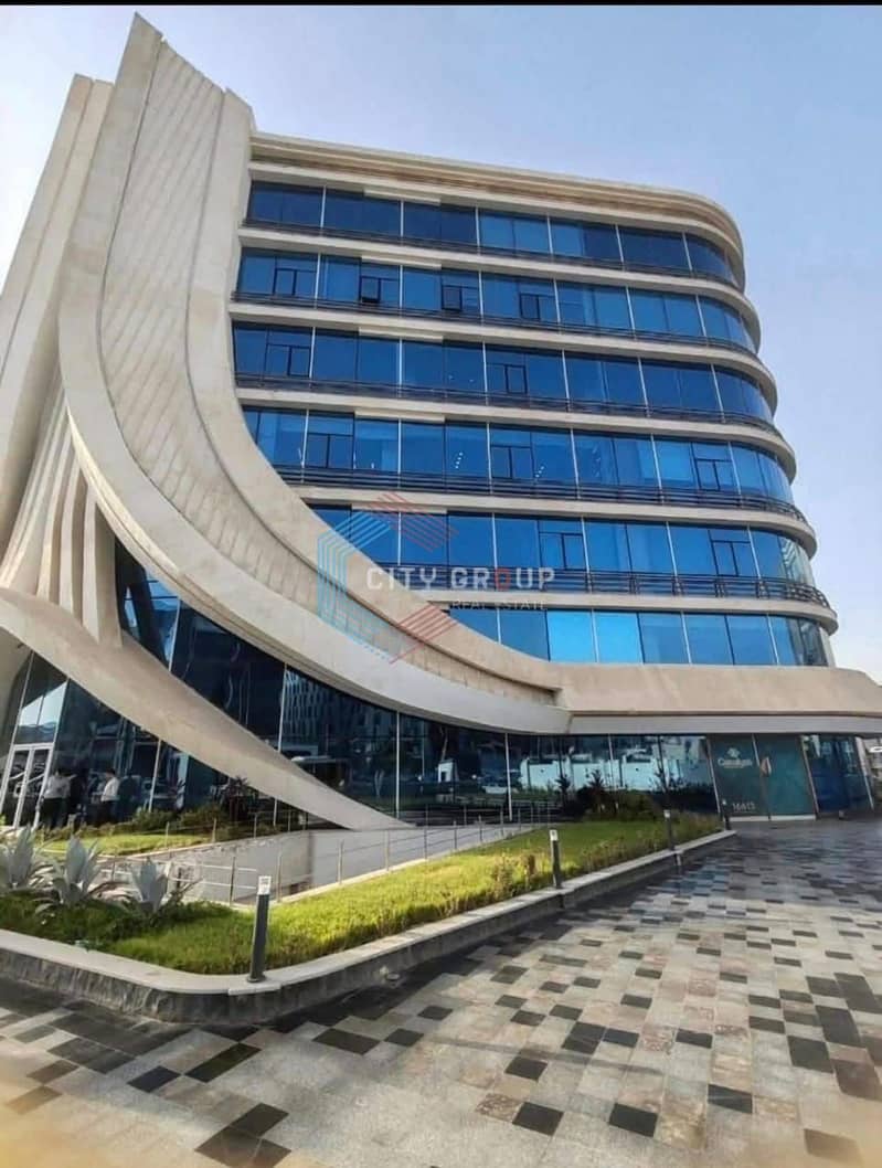 Administrative building for rent in Zahraa El Maadi for major companies, 3,000 square meters