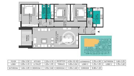 3 Bedroom Apartment for Sale in New Cairo, Cairo - Screenshot 2025-07-08 142641. png