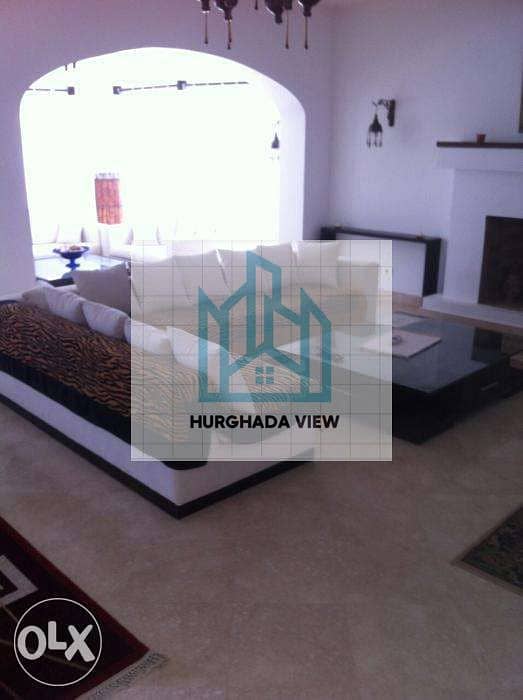 For rent !4bd villa/El Gouna Private swimming pool 139