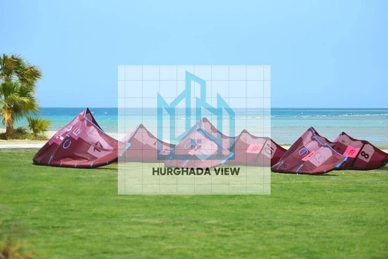 للبيع شقه غرفتين علي حمام السباحه وشاطي خاص For Sale 2bd s pool view