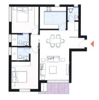2 Bedroom Roof for Sale in New Cairo, Cairo - WhatsApp Image 2025-08-31 at 12.52. 14 PM (3). jpeg
