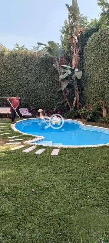 5 Bedroom Villa for Rent in New Cairo, Cairo - فيلا ستاندالون للايجار 550م حمام سباحه في الرحاب٢ لوكيشن مميز استلام