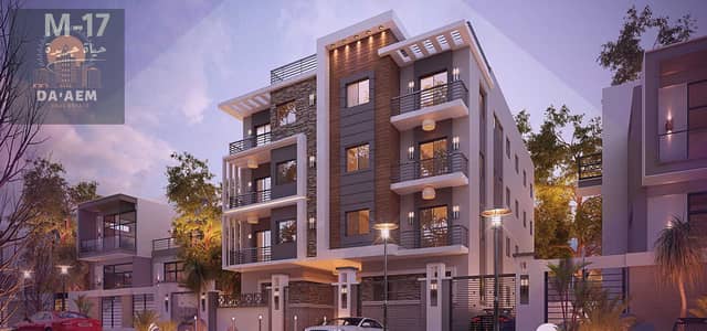 أرض سكنية  للبيع في القاهرة الجديدة، القاهرة - واجهة-مشروع-رونزا-M17-بيت-الوطن-التجمع-الخامس. jpg