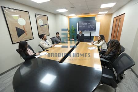 مکتب  للايجار في شيراتون، القاهرة - Meeting Rooms fully equiped at the office space. jpg
