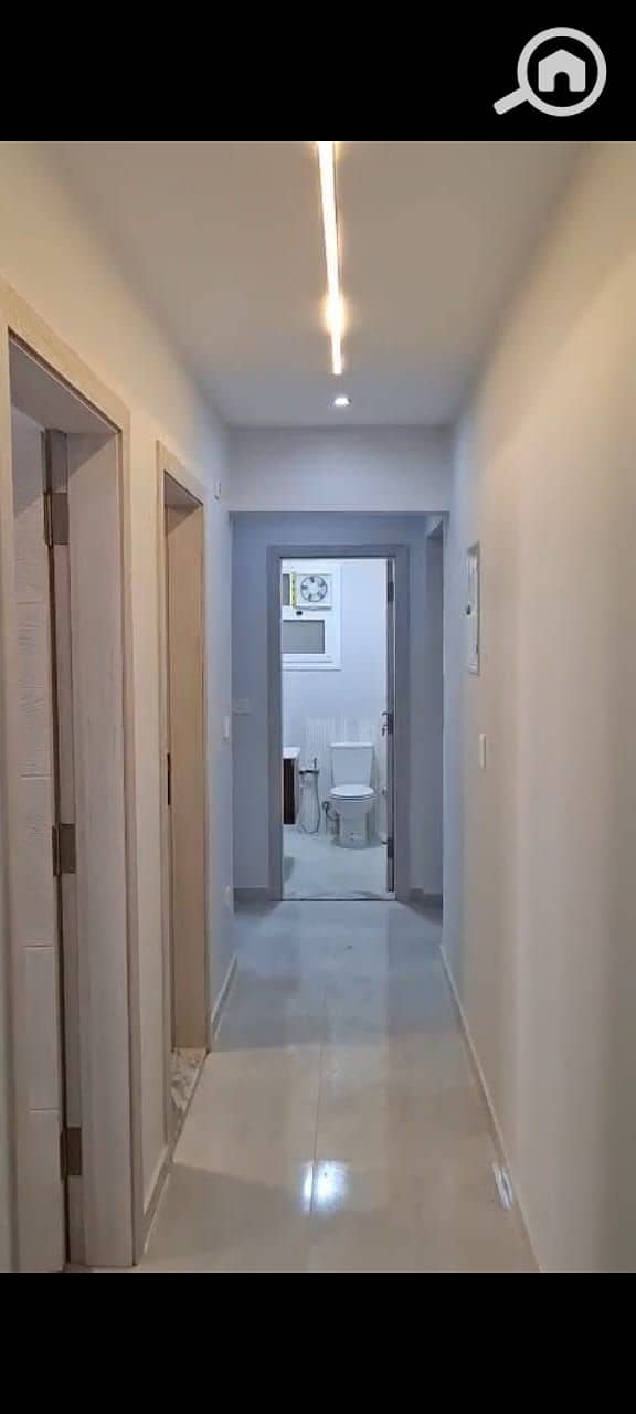 شقة للايجار 133م في كمبوند ذا سكوير اول سكن فيو لاند سكيب تشطيب راقي