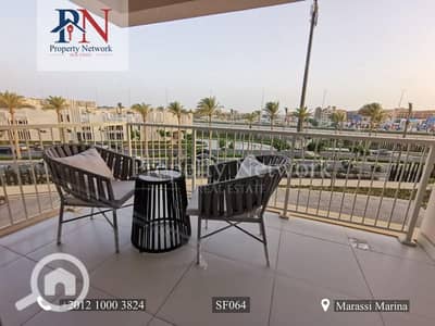 شاليه 2 غرفة نوم للايجار في الساحل الشمالي، مطروح - SF06415. jpg