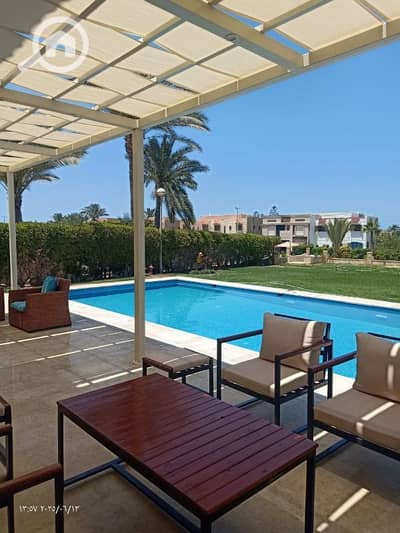 5 Bedroom Twin House for Sale in North Coast, Matruh - فيلا للبيع مارينا 5 ثاني صف من البحيره الرمليه