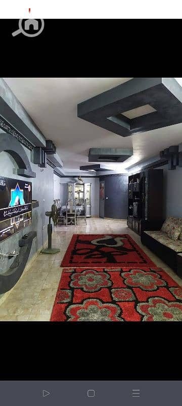 3 Bedroom Apartment for Rent in Maadi, Cairo - شقة مفروشة للإيجار صف ثاني كورنيش المعادي قرب مستشفى السلام الدولي