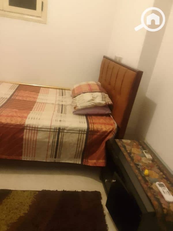 استوديو مفروش بحديقه خاصه للايجار زهراء المعادي الشطر السابع