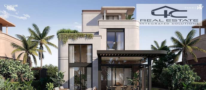 فیلا 5 غرف نوم للبيع في القاهرة الجديدة، القاهرة - Crescent_WalkCrescent_WalkCrescent_WalkCrescentScreenshot_2024-10-30_164116. png