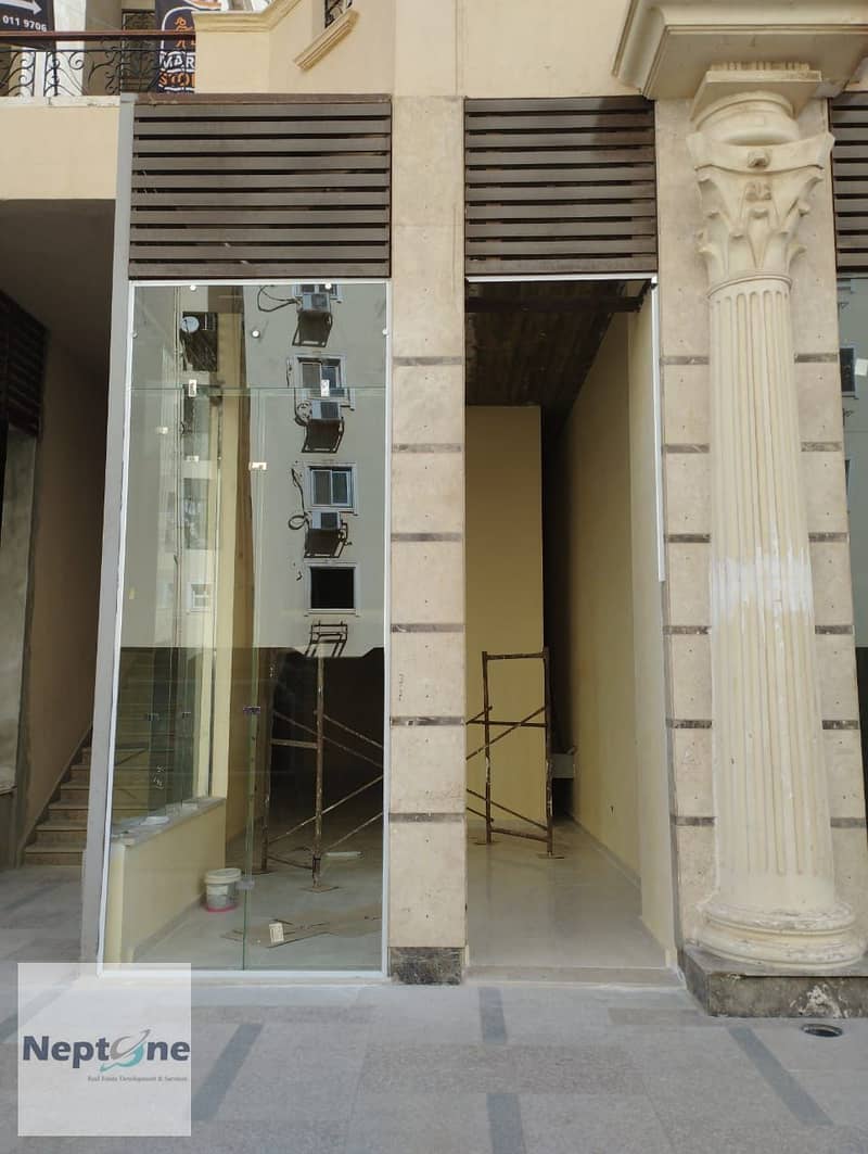 عرض سعر هاص مقدم 50% وقسط 24شهر محل متشطب استلام فورى ارضى