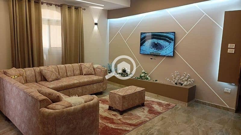 شقة مفروش للإيجار في التجمع الخامس النرجس عمارات
