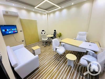 مکتب  للايجار في القاهرة الجديدة، القاهرة - غرفة مكتب اداري للإيجار في التجمع الخامس الحي الاول