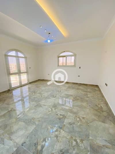 3 Bedroom Apartment for Rent in New Cairo, Cairo - شقة روف للإيجار في التجمع الخامس النرجس فيلات