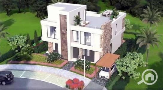 فیلا 5 غرف نوم للبيع في العاصمة الإدارية الجديدة، القاهرة - فيلا مدينة نور نموذج B إستاند الون للبيع موقع مميز جدا