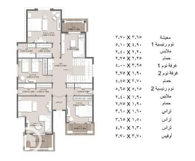 5 Bedroom Villa for Sale in Madinaty, Cairo - فيلا للبيع مدينتي مجموعة ٢٥ فيلات نموذج A3 المميز