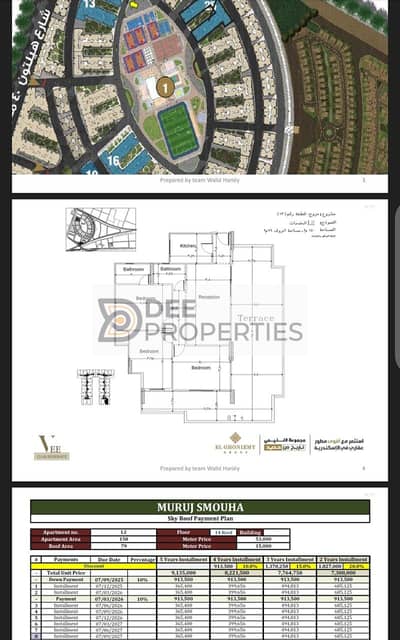 3 Bedroom Penthouse for Sale in Smoha, Alexandria - WhatsApp Image 2025-09-09 at 11.42. 03 AM. jpeg
